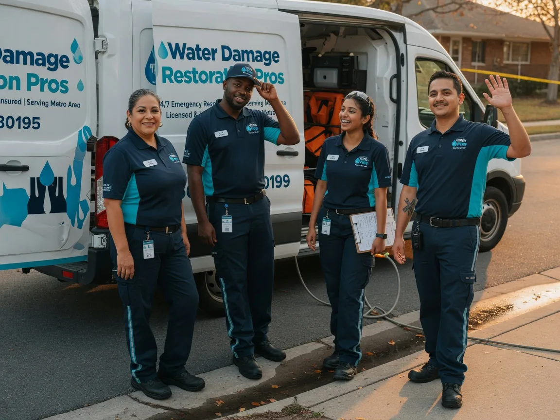 Water Damage Restoration company in Robinson, ND
